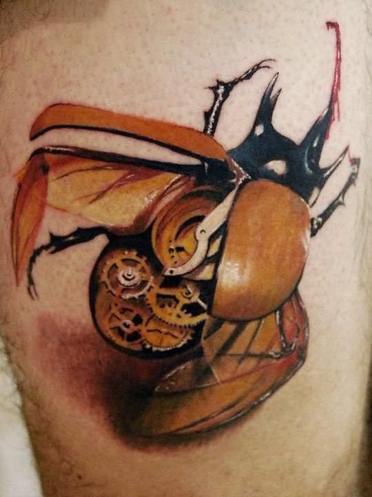 steampunk tattoo design
