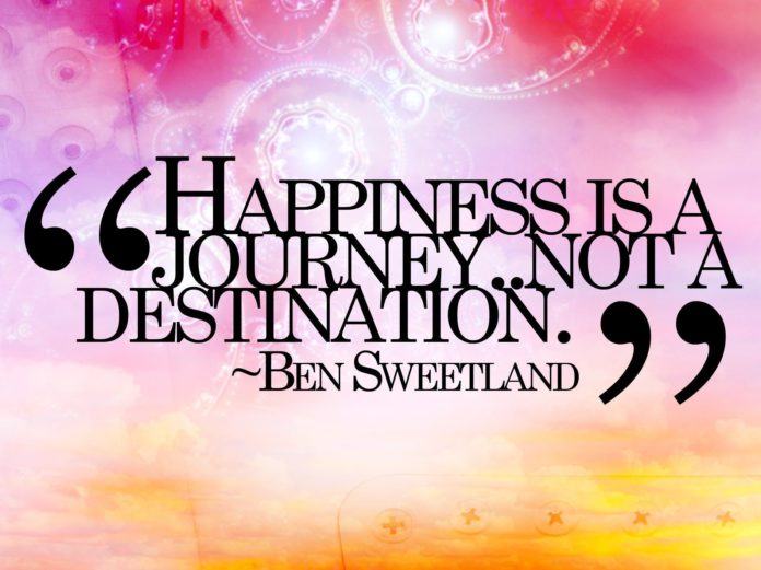 happiness is a journey not a destination life quote picture image art design happiness happy advice