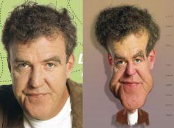 jeremy clarkson top gear pike photoshop caricature funny digital art humor face morph before and after