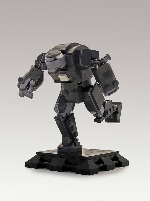 Legohaulic creates a lego brick sculpture of Tony Stark in his armor from Iron Man 3