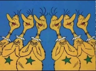 Animation of Dr Seuss “The Sneetches”